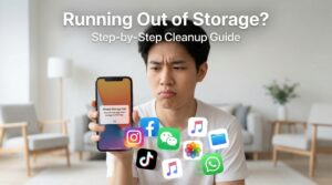 iphone full storage