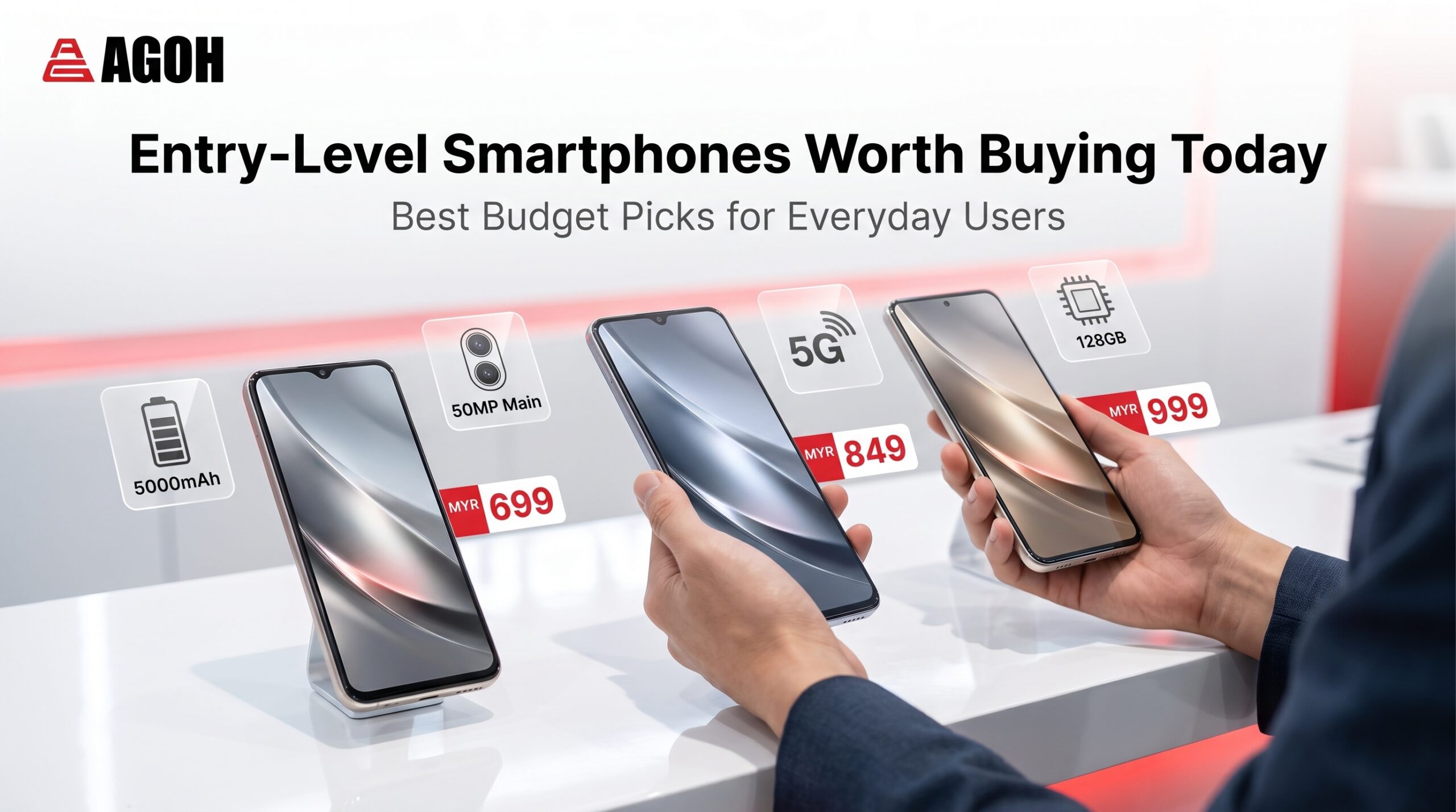Agoh - Malaysia Most Trusted Mobile Phone Shop best entry-level smartphones